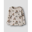 NAME IT MINI Pige - Nonna Bambi bluse - Peyote Melange