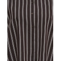 ONLY CARMAKOMA Liah stripe skjorte - Coffee Bean