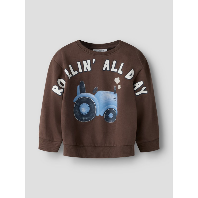 NAME IT MINI Dreng - Rezo langærmet sweatshirt - Shopping Bag