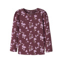 NAME IT MINI Pige - Raffi langærmet bluse - Catawba Grape