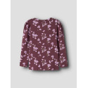 NAME IT MINI Pige - Raffi langærmet bluse - Catawba Grape