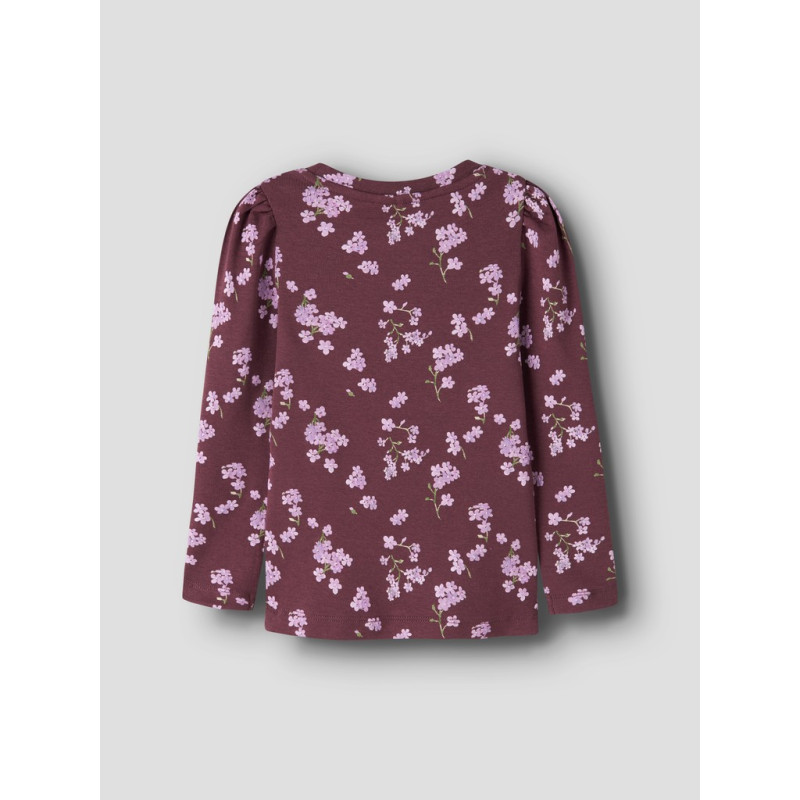NAME IT MINI Pige - Raffi langærmet bluse - Catawba Grape