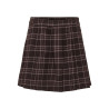 ONLY Wren check kort nederdel - Black