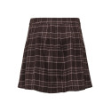 ONLY Wren check kort nederdel - Black