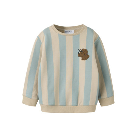 NAME IT MINI Dreng - Rake langærmet sweatshirt - Abyss