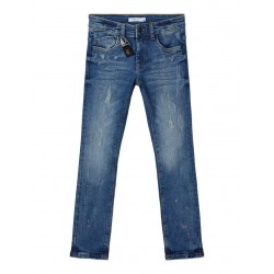 NAME IT KIDS SILAS SLIM JEANS - Medium Blue Denim