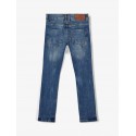 NAME IT KIDS SILAS SLIM JEANS - Medium Blue Denim