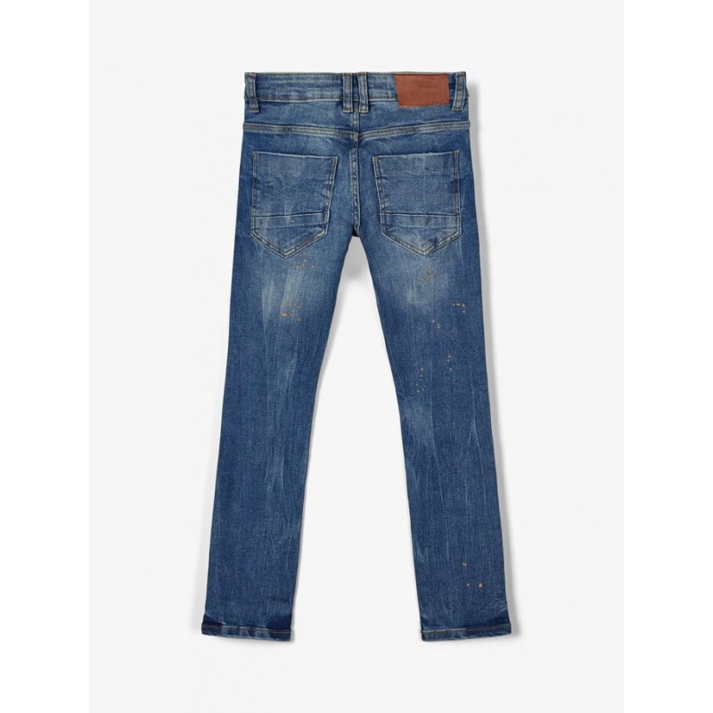 NAME IT KIDS SILAS SLIM JEANS - Medium Blue Denim