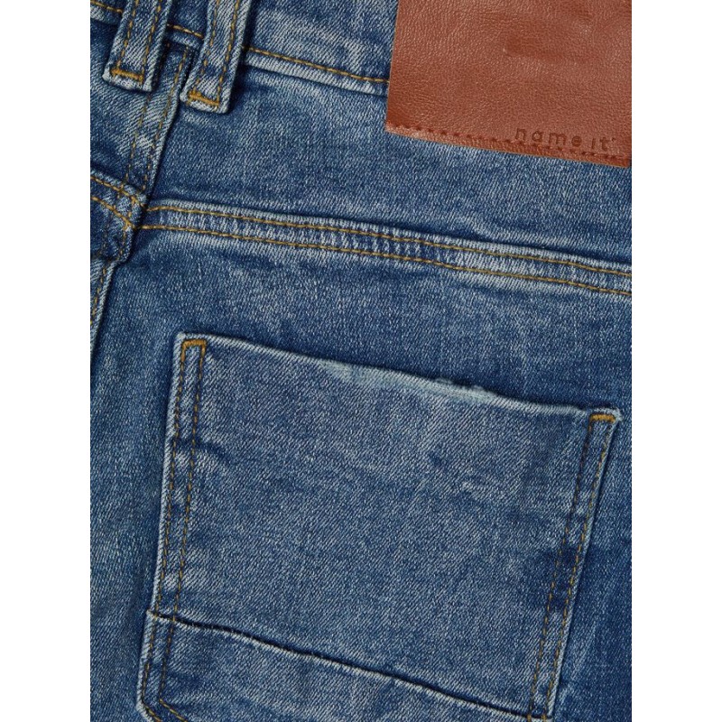 NAME IT KIDS SILAS SLIM JEANS - Medium Blue Denim