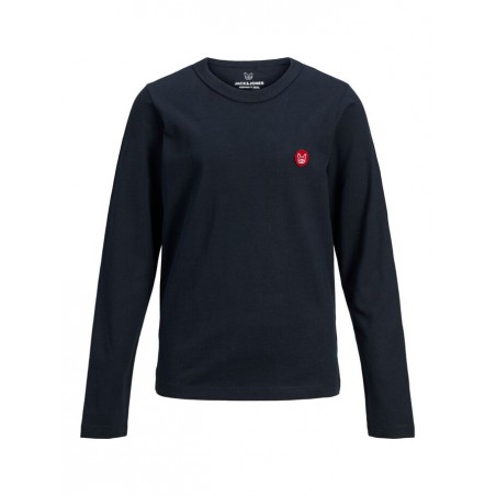 JACK & JONES JUNIOR L/S TEE - NAVY BLAZER