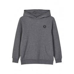 NAME IT KIDS Molson sweat hoodie - Dark Grey Melange