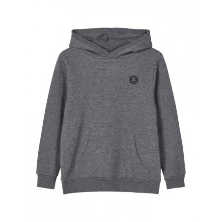 NAME IT KIDS Molson sweat hoodie - Dark Grey Melange