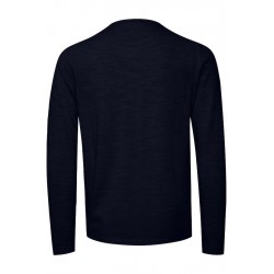 CASUAL FRIDAY KONRAD MERINO PULLOVER - NAVY