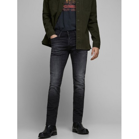 JACK & JONES GLENN SLIM SUPER STRETCH JEANS 557 - Black Denim