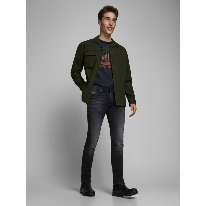 JACK & JONES GLENN SLIM SUPER STRETCH JEANS 557 - Black Denim