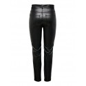 ONLY EMILY ANK FAUX LEATHER PANT