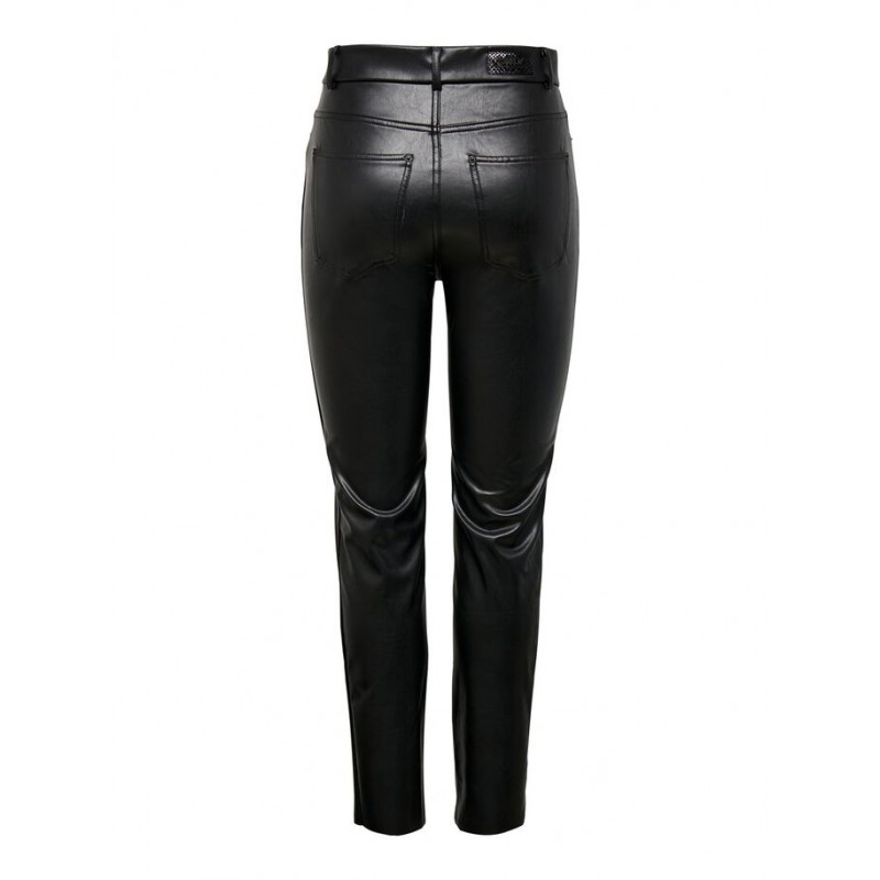 ONLY EMILY ANK FAUX LEATHER PANT