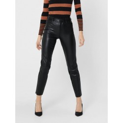 ONLY EMILY ANK FAUX LEATHER PANT