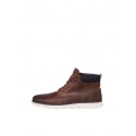 Jack & Jones Junior Okselæder Støvle - Brandy Brown