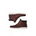 Jack & Jones Junior Okselæder Støvle - Brandy Brown