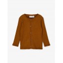 NAME IT BABY NOAH L/S CARDIGAN - MONKS ROBE