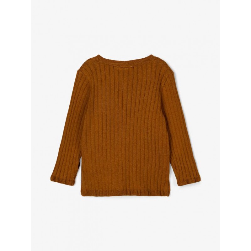 NAME IT BABY NOAH L/S CARDIGAN - MONKS ROBE