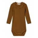 NAME IT BABY NYLVA L/S BODY - MONKS ROBE