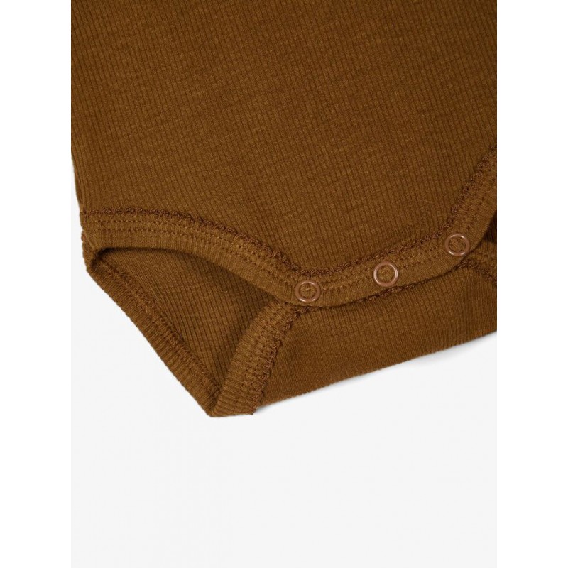 NAME IT BABY NYLVA L/S BODY - MONKS ROBE