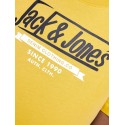 JACK & JONES Junior kortærmet logo T-shirt - Spicy Mustard