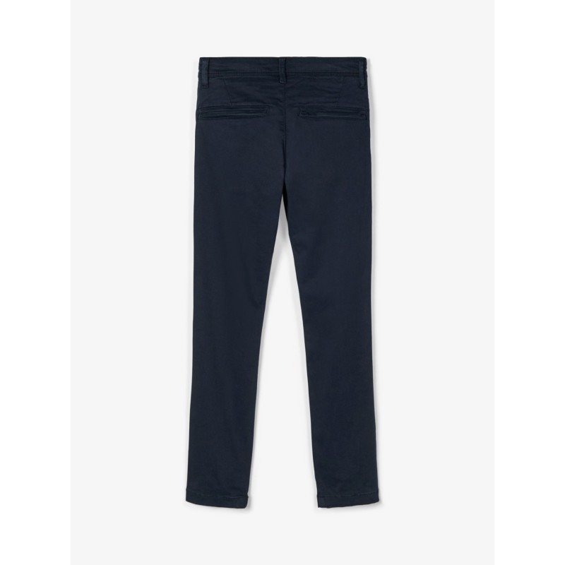 NAME IT Kids Robin twill chino bukser - Dark Sapphire