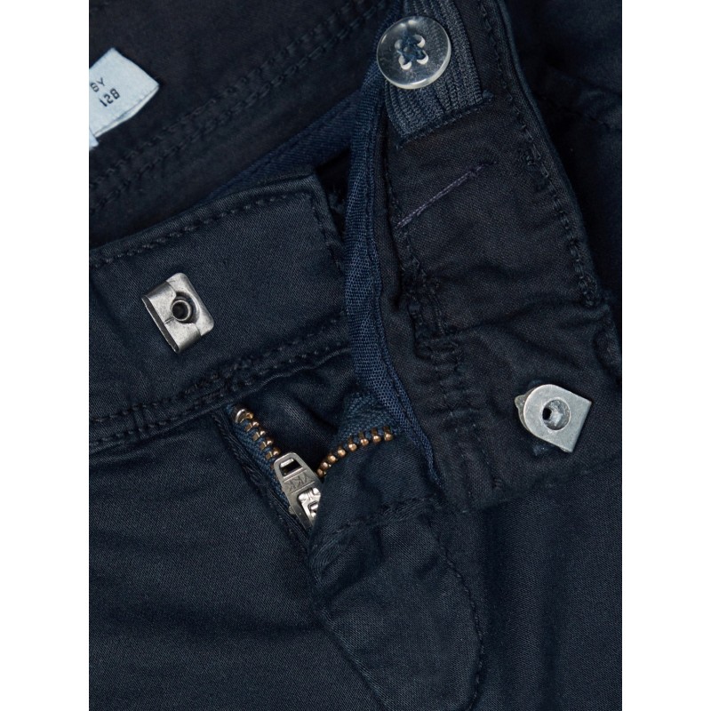 NAME IT Kids Robin twill chino bukser - Dark Sapphire