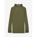 NAME IT Mini Fruni Langærmet Bluse - Winter Moss