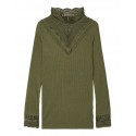 NAME IT Mini Fruni Langærmet Bluse - Winter Moss