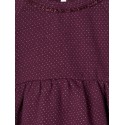 Name it - Babytøj | kjole | Name it Jule Kjole | Babytøj | Blomme rød
