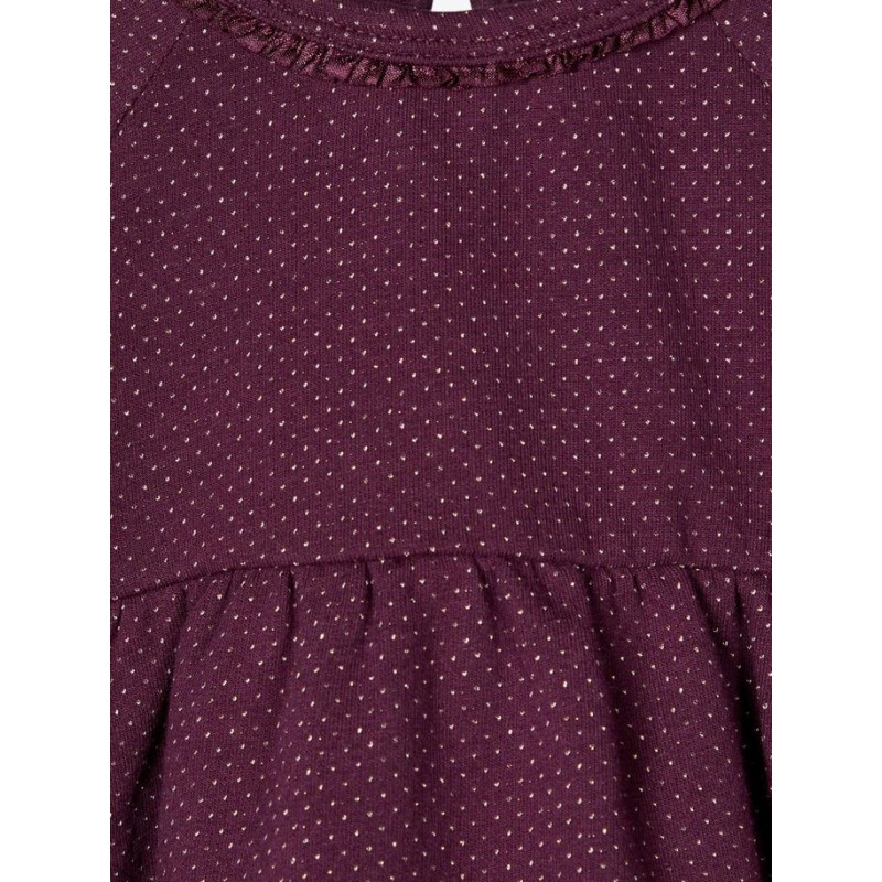 Name it - Babytøj | kjole | Name it Jule Kjole | Babytøj | Blomme rød