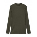 Name It kids Slim Langærmet Rib T-shirt - Climbing Ivy