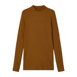 Name It kids Slim langærmet Rib T-shirt - Monks Robe