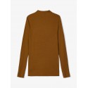 Name It kids Slim langærmet Rib T-shirt - Monks Robe