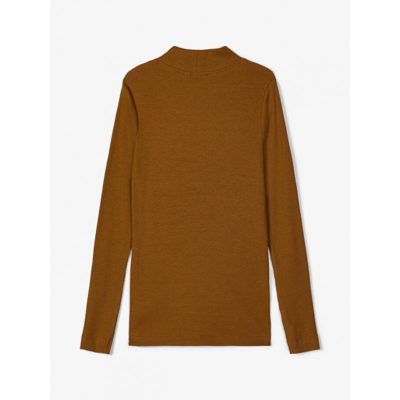 Name It kids Slim langærmet Rib T-shirt - Monks Robe