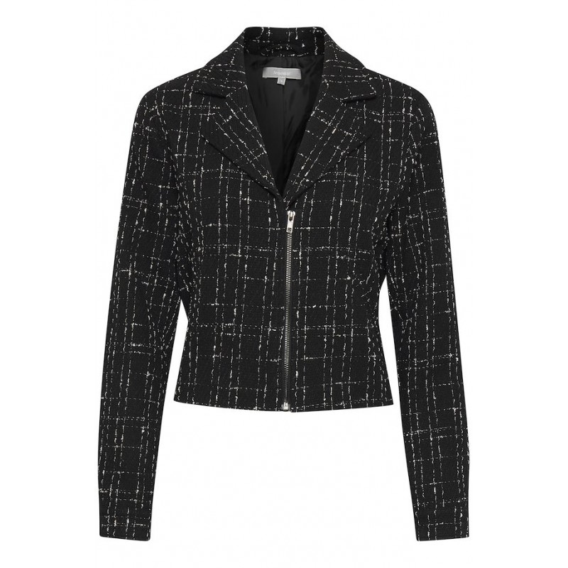 Køb Fransa Biker Jakke Med Tern| Stort Udvalg Dametøj