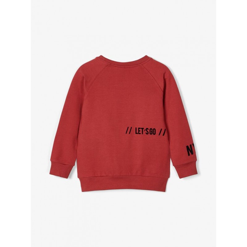 Name It Mini Rod  Sweat  - Brink Rød