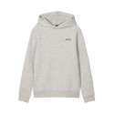 LMTD Mopaw L/S Sweat W Hood - Light Grey