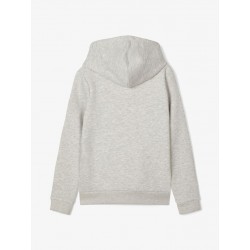LMTD Mopaw L/S Sweat W Hood - Light Grey