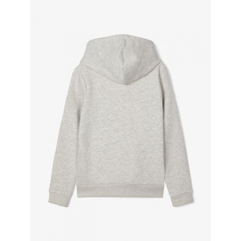 LMTD Mopaw L/S Sweat W Hood - Light Grey