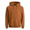 JACK & JONES SWEAT HOODIE - Mocha Bisque