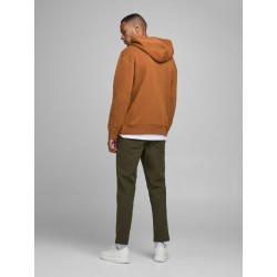 JACK & JONES SWEAT HOODIE - Mocha Bisque