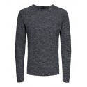 ONLY & SONS Wictor Struktur Pullover - Dress Blues