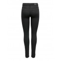 JDY Lara high waist skinny buks - Black