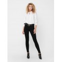 JDY Lara high waist skinny buks - Black