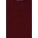 CASUAL FRIDAY MERINO CREW NECK - WINE